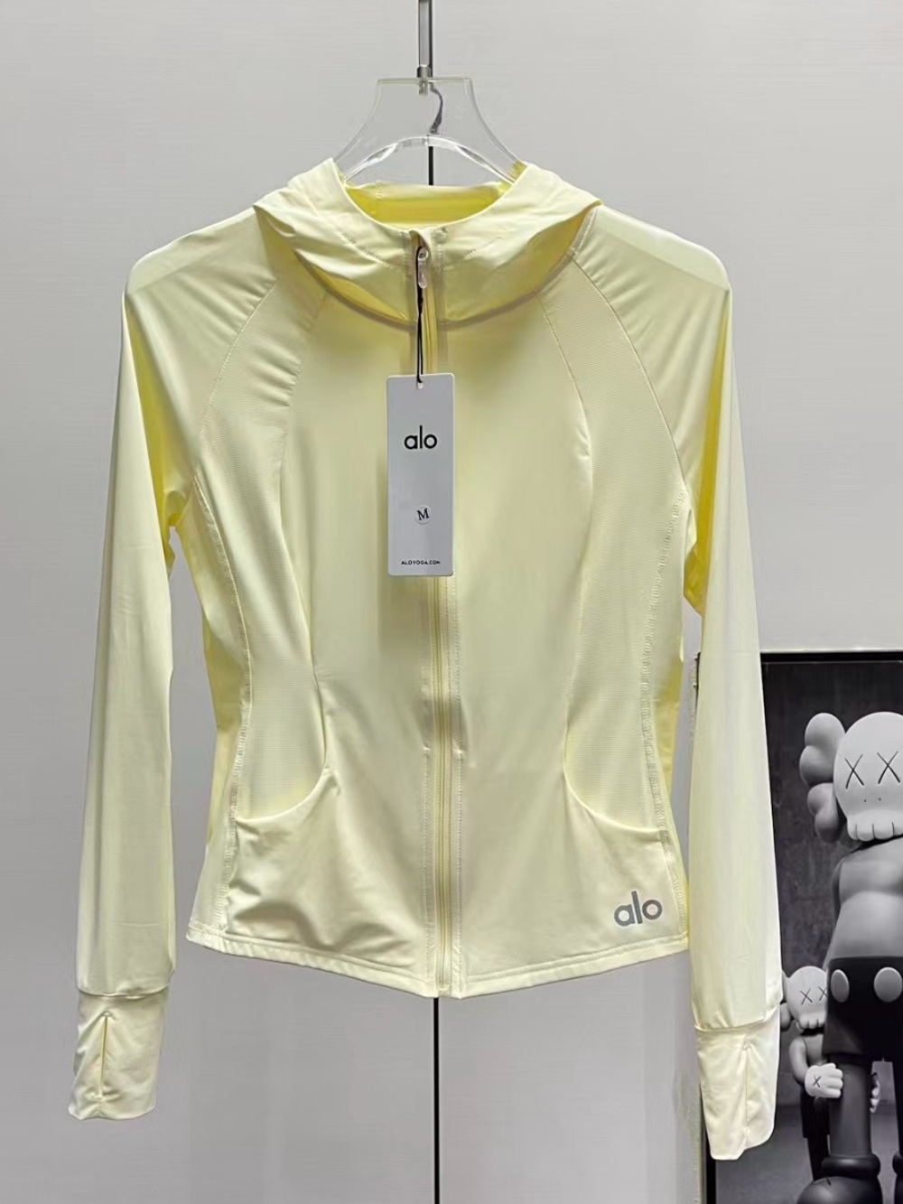 ALO Yoga Women's Light Yellow Utility Jacket